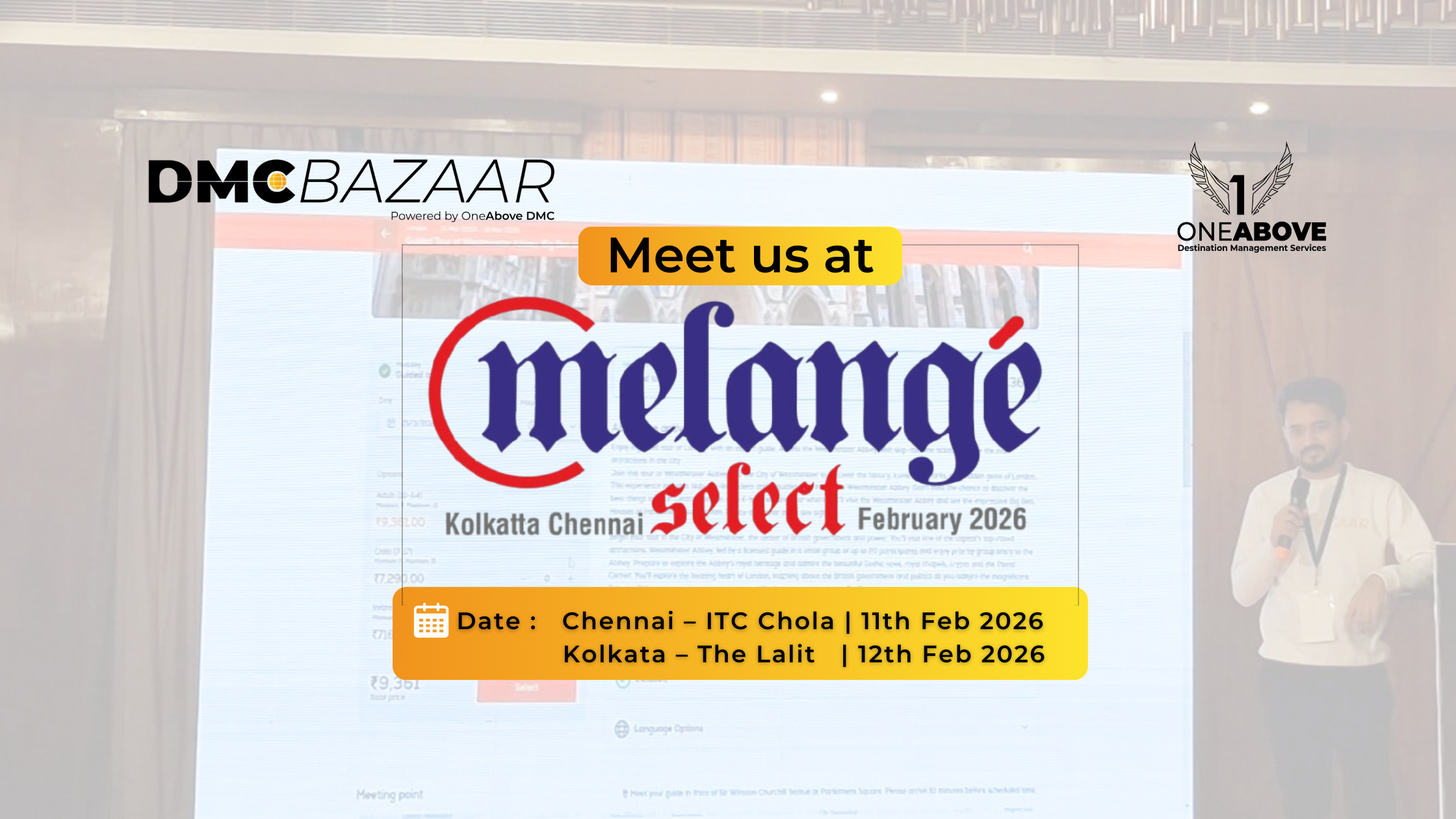We're Coming to You: Join DMCBAZAAR at Melange 2026 in Chennai