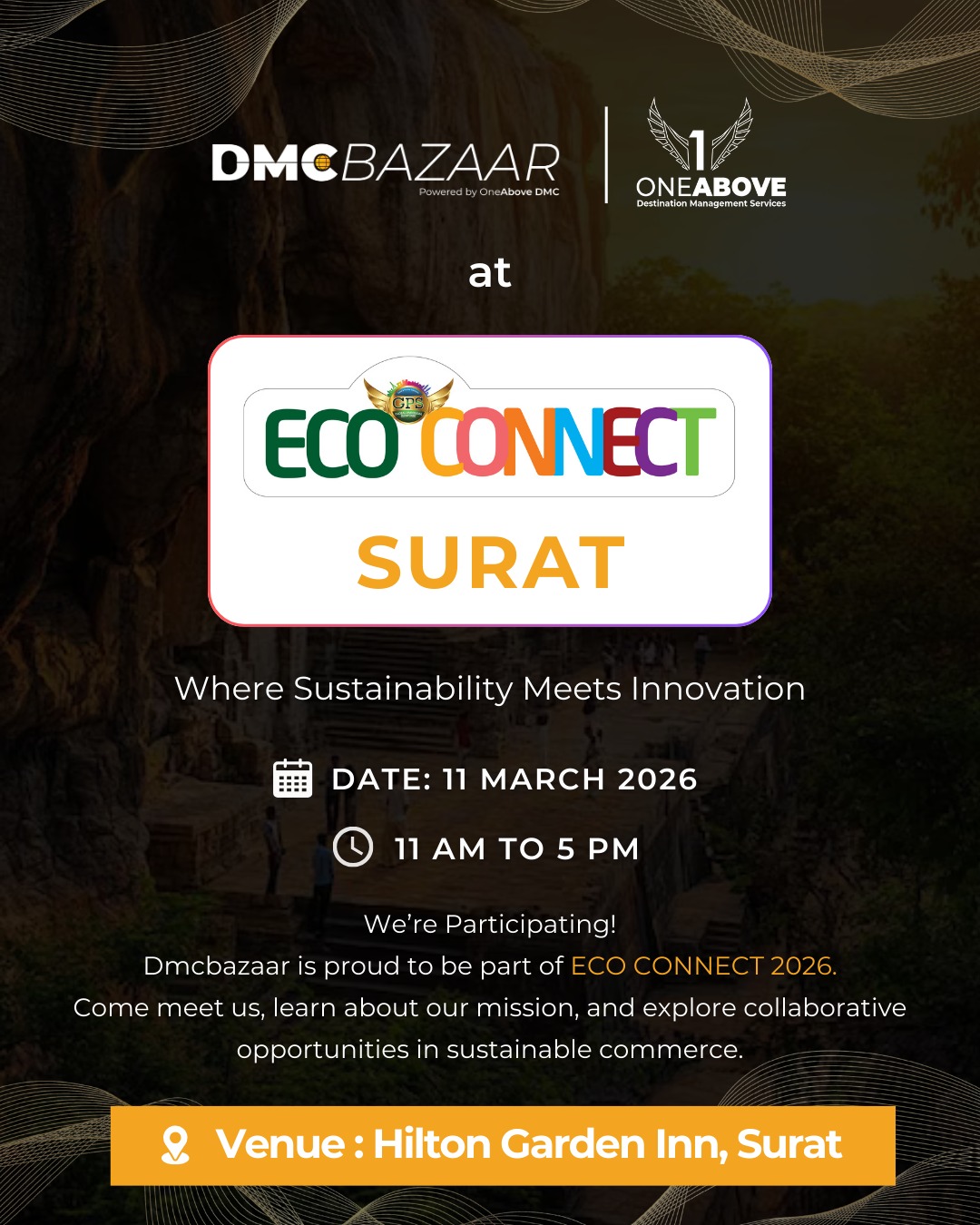 Join DMCBAZAAR at ECO CONNECT 2026 in Surat