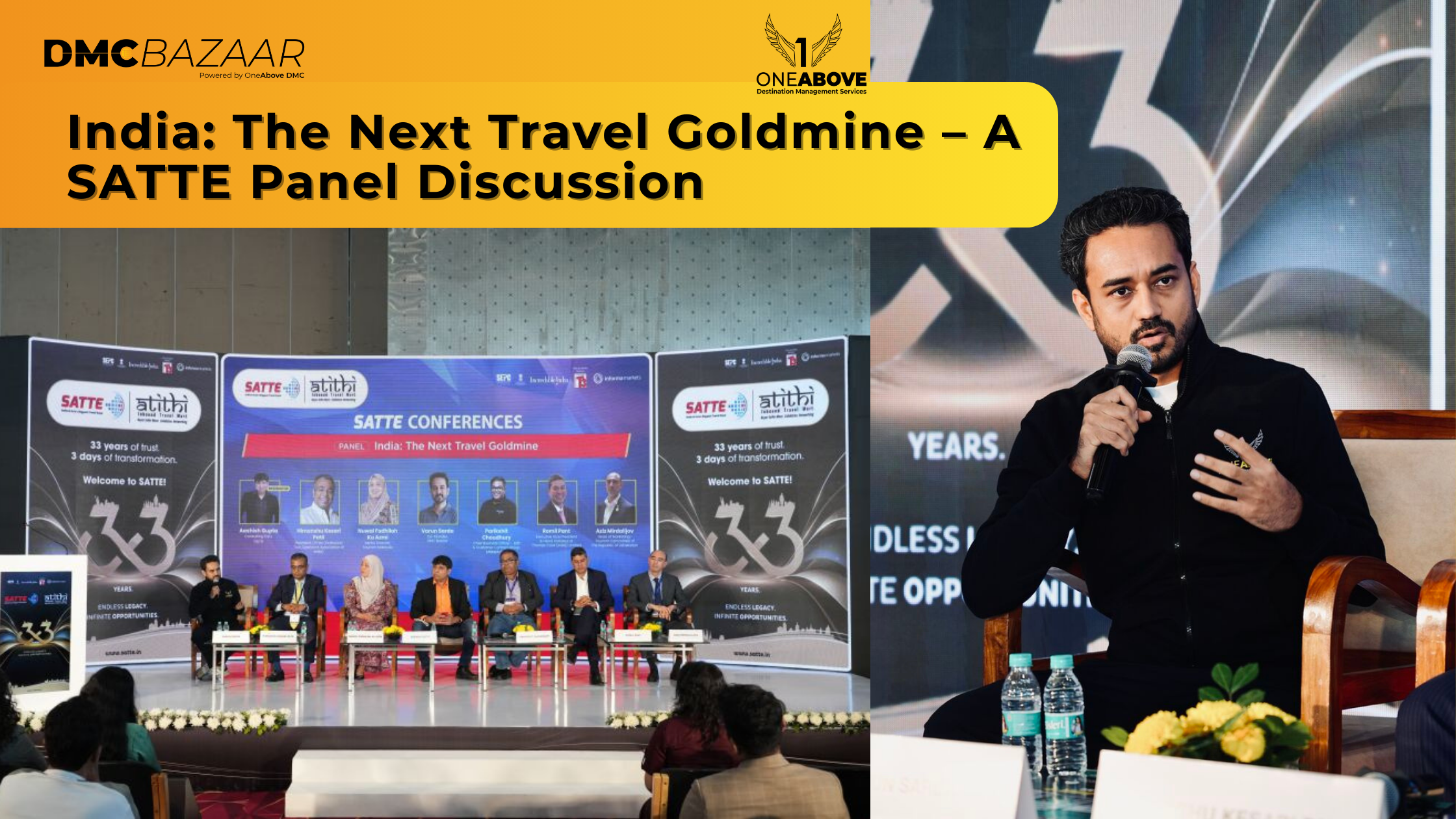 Privileged to Be on the Dais at SATTE: India – The Next Travel Goldmine