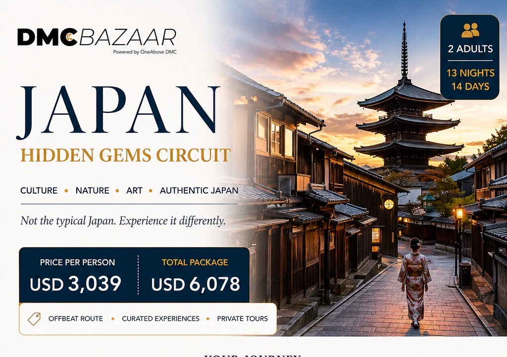 Japan Hidden Gems Circuit: An Offbeat Journey Through Culture, Nature & Art